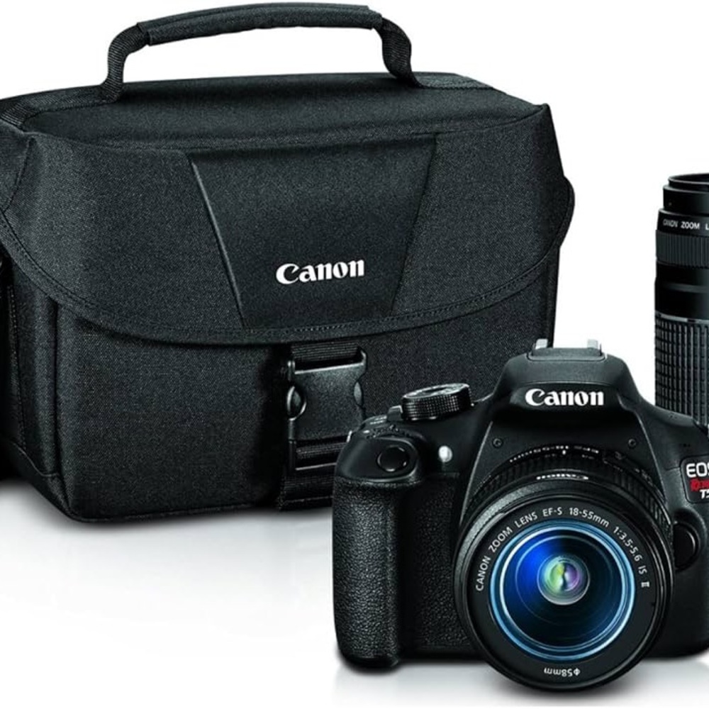 Canon Black DSLR Camera Kit